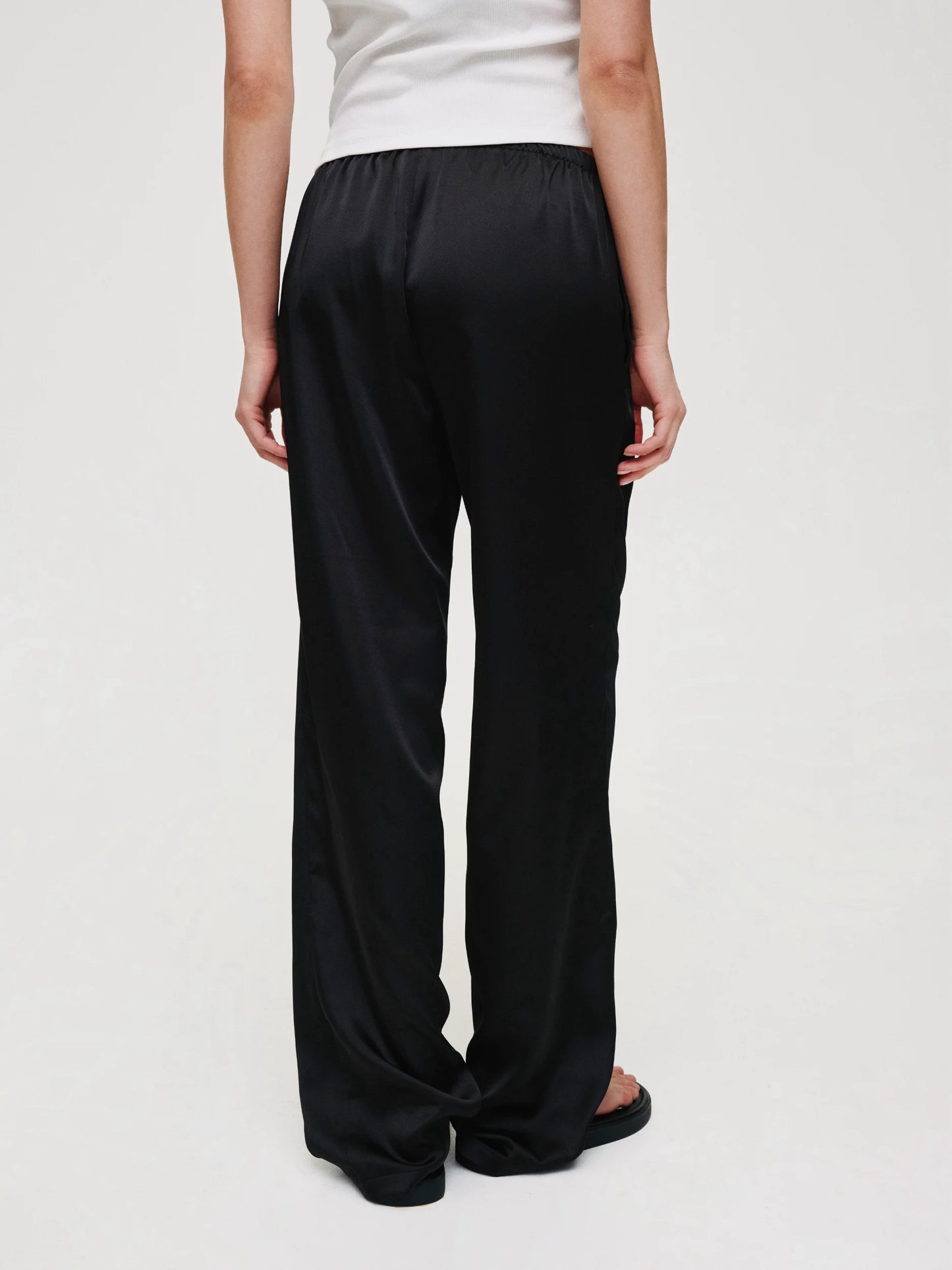 MOCKO Штани SATIN LINE чорні