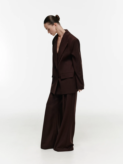SHTYN Штани сатинові на тонкій резинці aqua