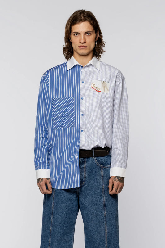 Сорочка Lazy Double Shirt Blue stripes