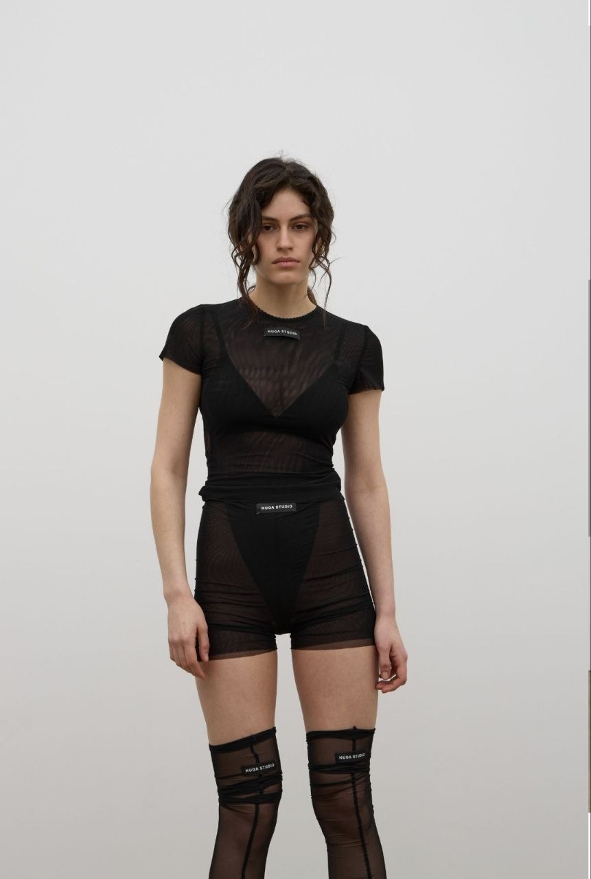 NUGA Футболка Mesh чорна