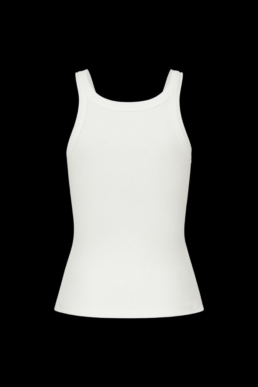 ROAR Майка Ribbed Tank у білому кольорі