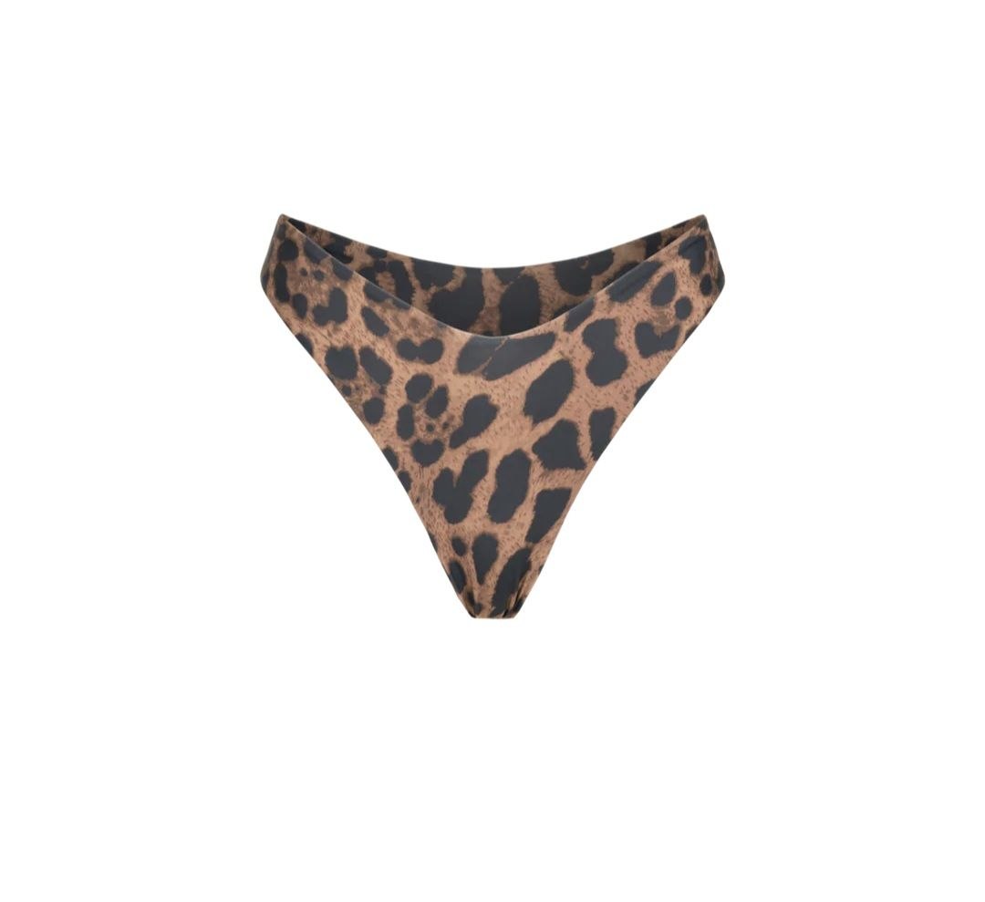 ROAR Купальник Positano низ темний леопард