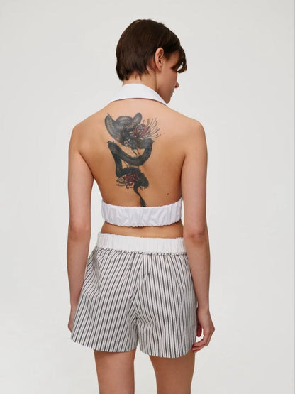 MOCKO Топ SHIRT білий